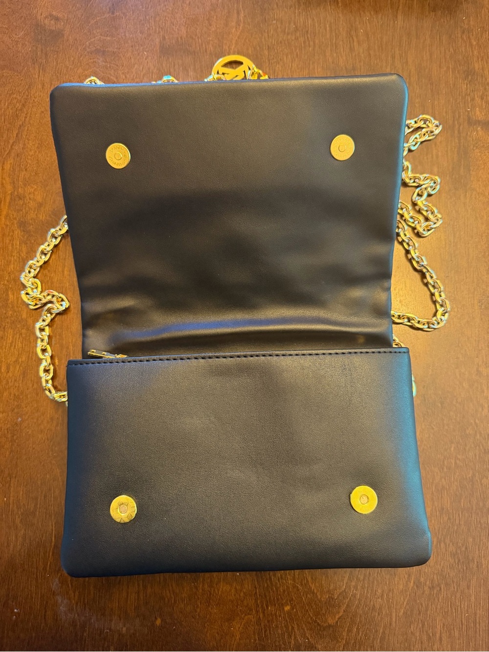 Louis Vuitton Black Quilted Monogram Chain Crossbody Bag - Picture 2 of 4